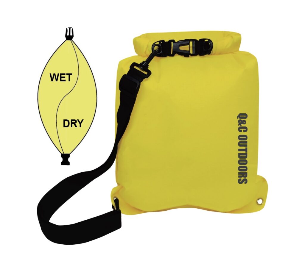 Dry bag Q&C OUTDOORS SUP and its accessories one stop purchase solution